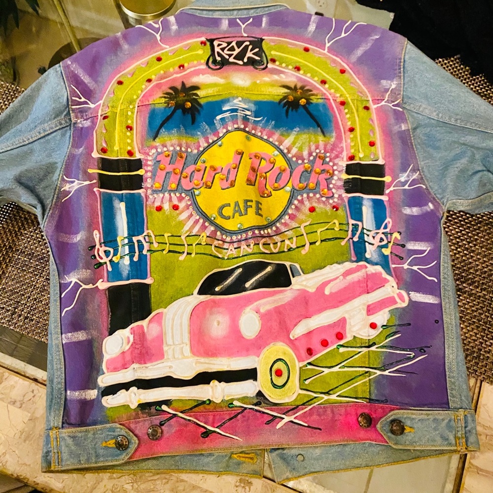 1993 Hard Rock Cancun Jacket COLLECTOR ITEM